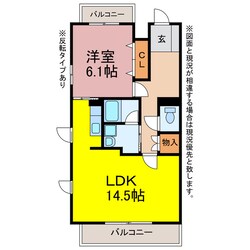 スターフィールドＡ館の物件間取画像